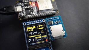 ESP32 Man Cave Monitor (ESP NOW)