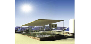 Coproducing water and electricity powers crop growth