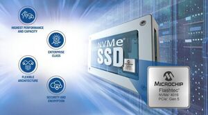 Microchip Introduces Industry’s Highest-Performance 16-Channel PCIe® Gen 5 Enterprise NVMe® SSD Controller