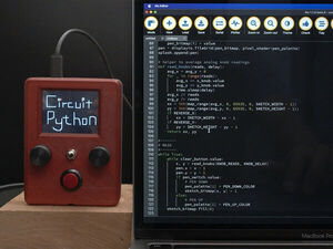 Sketch Drawing Toy with CircuitPython