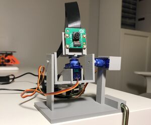 Web Controlled Camera Turret