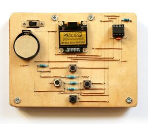 ATtiny85 Snake Game