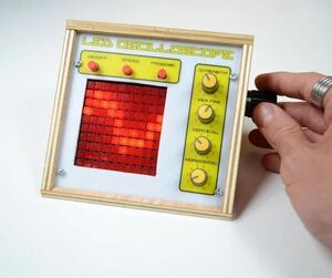 100 LED Oscilloscope