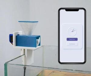 Aquassist : DIY Automatic Fish Feeder With Companion App