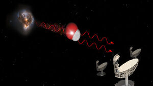 Researchers Discover Megamaser Five Billion Light Years from Earth