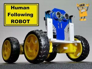 DIY Arduino Human Following Robot