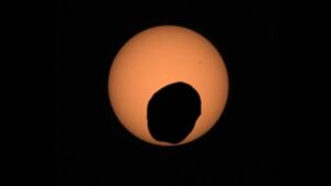 NASA’s Perseverance Rover Captures Video of Solar Eclipse on Mars