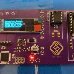 Attiny High Voltage Fuse Reset-er