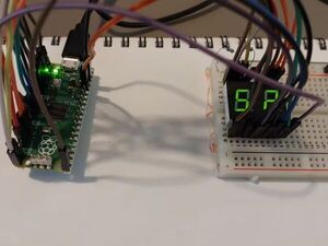 Two Digits Led display with PICO and LB-402-MD