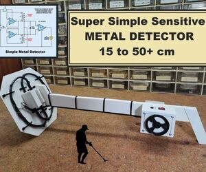 DIY Super Simple Sensitive Metal Detector