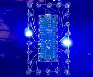 Raspberry Pi Pico LED Badge