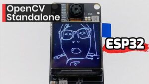 Running OpenCV on ESP32