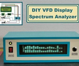 DIY Arduino Audio Spectrum Analyzer on VFD Display