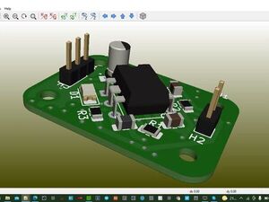 3V3 Power Supply system for ESP8266