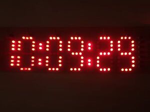 Arduino LED clock with DS3231 RTC module