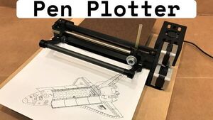 High-Speed 3D Printed Arduino Pen Plotter