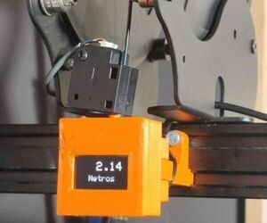 Mini Filament Counter for 3d Printer