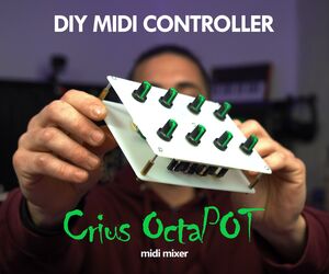 Crius OctaPot Midi Controller