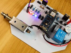 Voice Controlled Door Lock using Alexa and Arduino