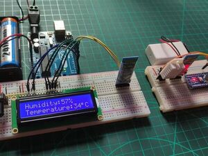 Wireless Temperature and Humidity Monitoring system