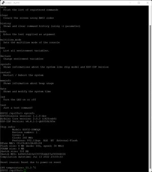 ESP32Console