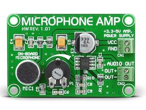 Inexpensive Microphone amplifier circuit