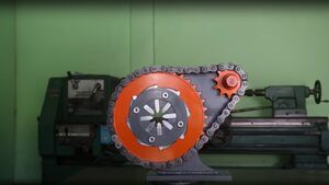 Scraft Sprocket To Crimping Machine