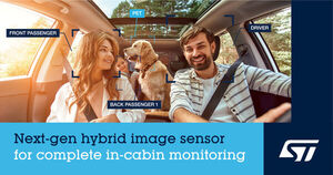 STMicroelectronics sets the scene for advanced in-car safety and comfort with new hybrid sensor for full interior monitoring