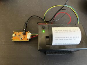 Thermal Printer Controller Hardware