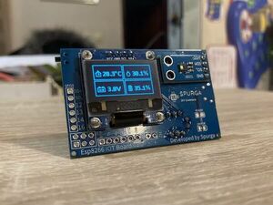 ESP8266 Development Board Battery Powered and Solar Powered