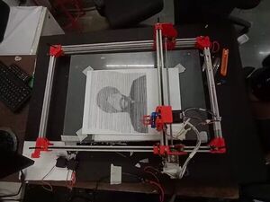 Cnc pen plotter