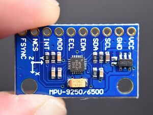 Complementary filter and relative orientation with MPU9250