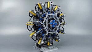 Running Lego Engines with Air