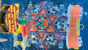 Neutrinos out of the blue