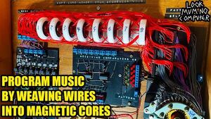 DRUM MACHINE USING NASA TECHNOLOGY - Rope Core Memory Sequencer
