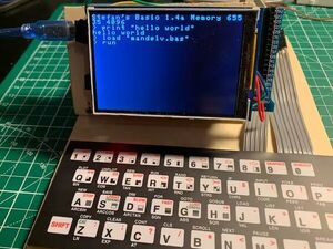 Build a 64kB home computer based on an Arduino Mega 256