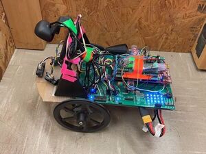 High way lane switch + obstacle avoidance autonomous robot