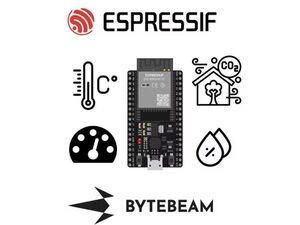 Indoor Air quality analysis using ESP32 and Bytebeam cloud