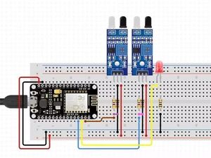 IOT based visitor counter