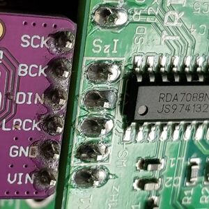 I2S output FM Tuner