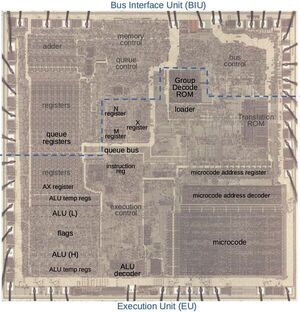 The 8086 processor's microcode pipeline from die analysis