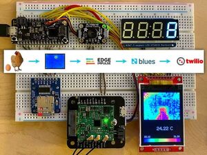 ID Chicken Eggs with Thermal Images, ML, and Cellular IoT