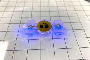 Microelectronics give researchers a remote control for biological robots