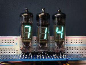 Driving VFD tubes with an Arduino Nano