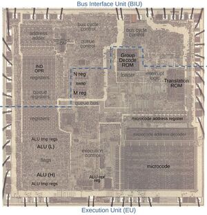 Reverse-engineering the ModR/M addressing microcode in the Intel 8086 processor