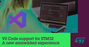 STMicroelectronics provides full STM32 support for Microsoft Visual Studio Code