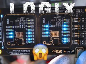 LOGIX: Creating a Logic Gates Training Board