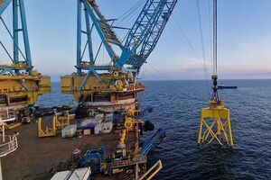 World’s deepest offshore wind turbine foundation installed in Scottish waters